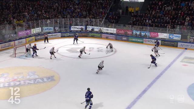 Hockey sur glace: Fribourg-Gottéron s'est qualifié jeudi pour les demi-finales des play-offs de National League après sa victoire face à Lugano