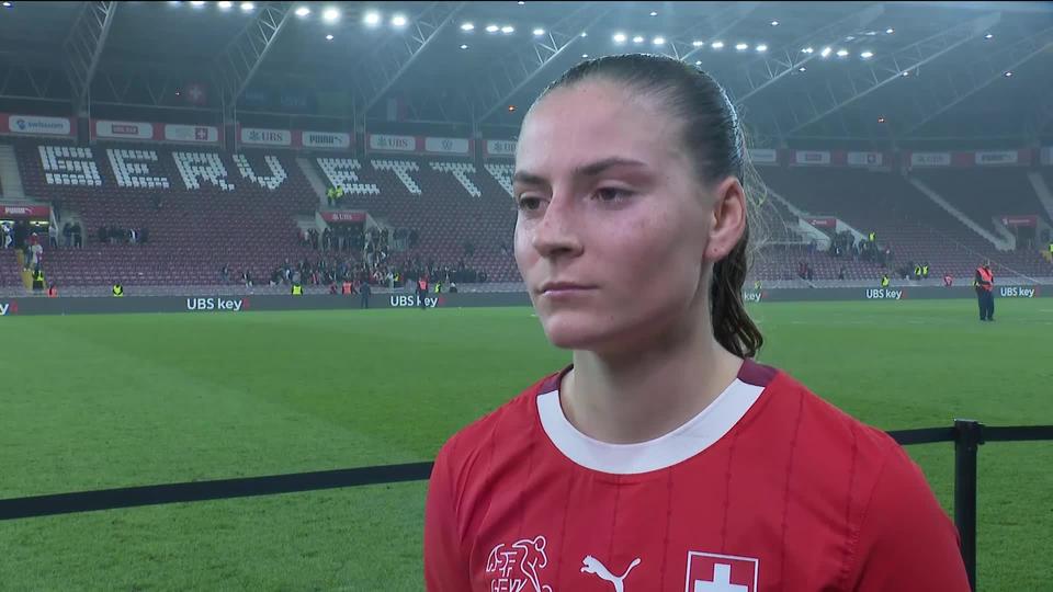 Suisse - France (2-1): Smilla Vallotto à l’interview