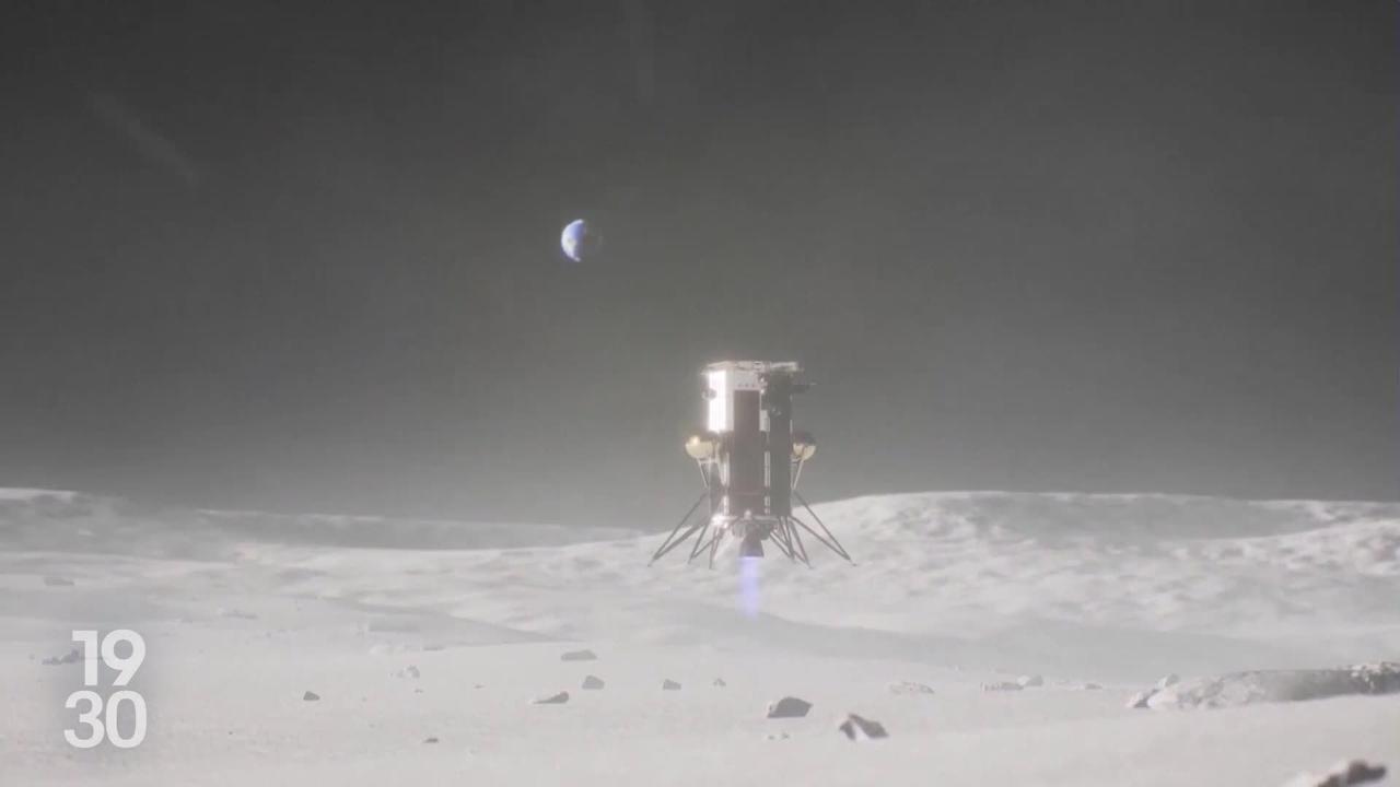 52 ans après leur dernière mission, les États-Unis sont de retour sur la Lune avec un module lancé par une société privée