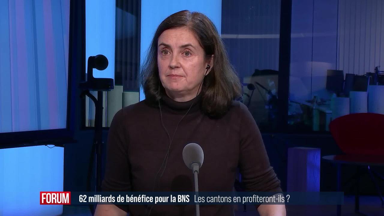 La BNS va-t-elle pouvoir redistribuer une partie de ses bénéfices à la Confédération et aux cantons?