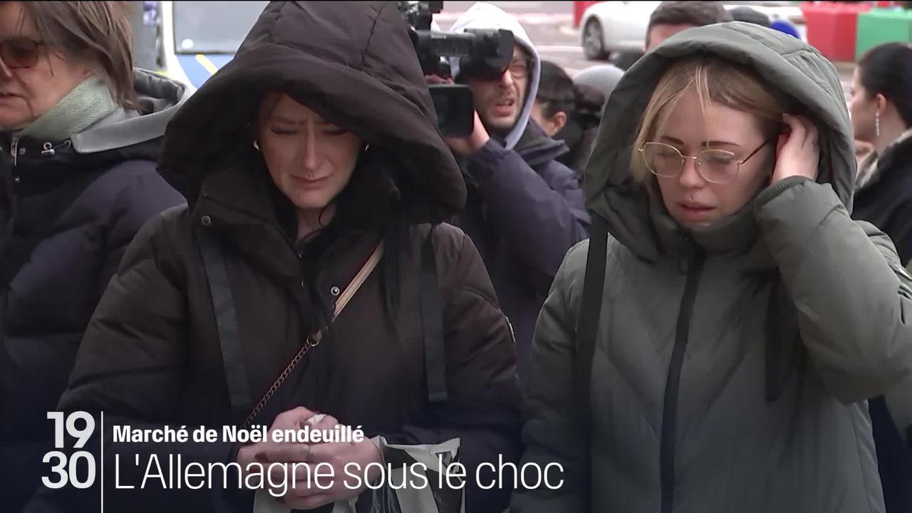 L'émotion est très vive en Allemagne après l'attentat qui a frappé le marché de Noël de Magdebourg