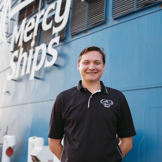Jonathan Ziehli, directeur des programmes de l’organisation Mercy Ships en Suisse [LDD - LDD]