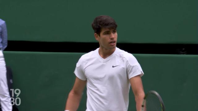 Tennis: Carlos Alcaraz s’est qualifié pour la finale de Wimbledon en s’imposant face au Russe Daniil Medvedev