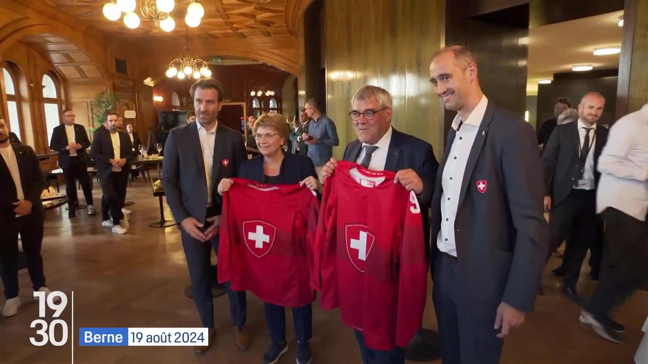 Les dirigeants de la fédération suisse de hockey sont au tribunal pour avoir utilisé les armoiries de la Suisse sans autorisation