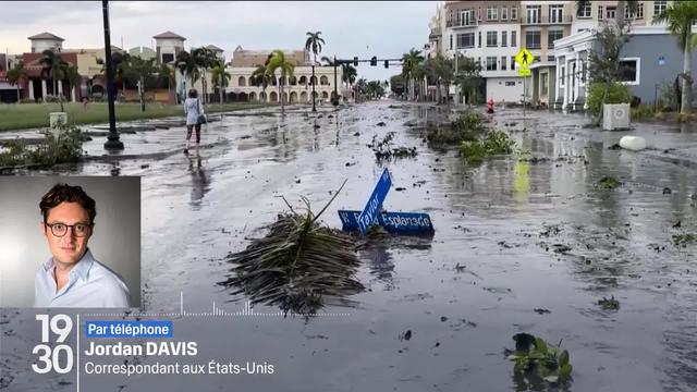 L’ouragan Milton a touché la Floride jeudi matin, causant de nombreux dégâts. Les précisions de Jordan Davis