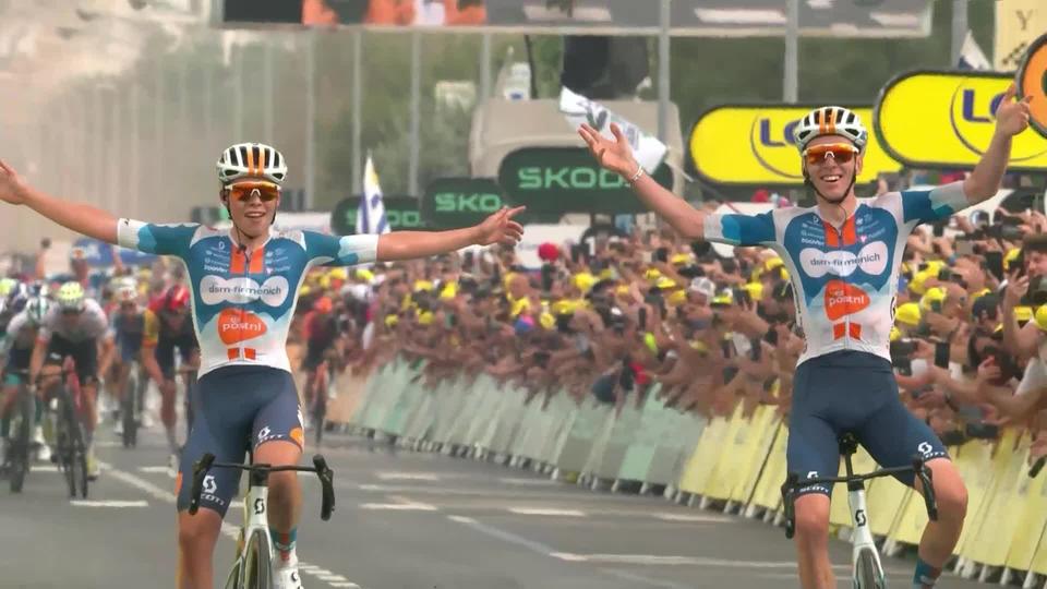 Étape 1, Florence  Rimini (ITA): Romain Bardet (FRA) endosse le premier maillot jaune après un final haletant