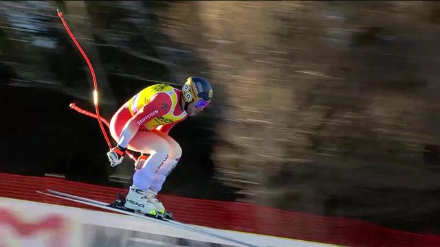 Bormio (ITA), descente messieurs: Justin Murisier (SUI) aux avant-postes