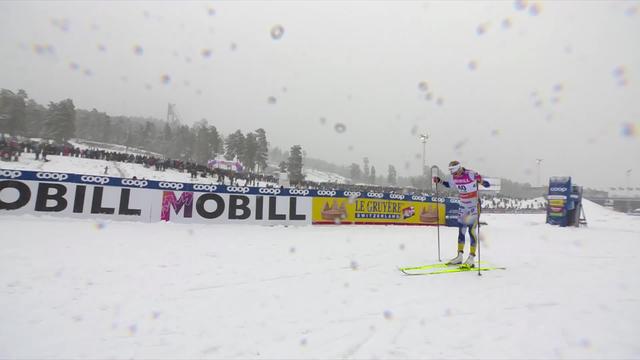Falun (SWE), 10km classiques dames: Kerttu Niskanen (FIN) victorieuse devant sa compatriote Johanna Matintalo (FIN) et Jonna Sundling (SWE)