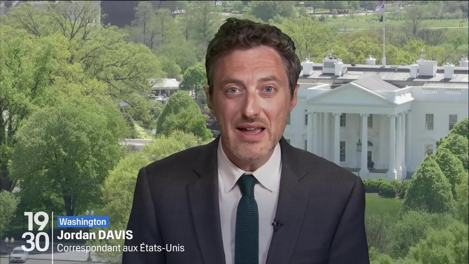 Jordan Davis, correspondant aux États-Unis, analyse la réaction de Joe Biden face à l'attaque iranienne