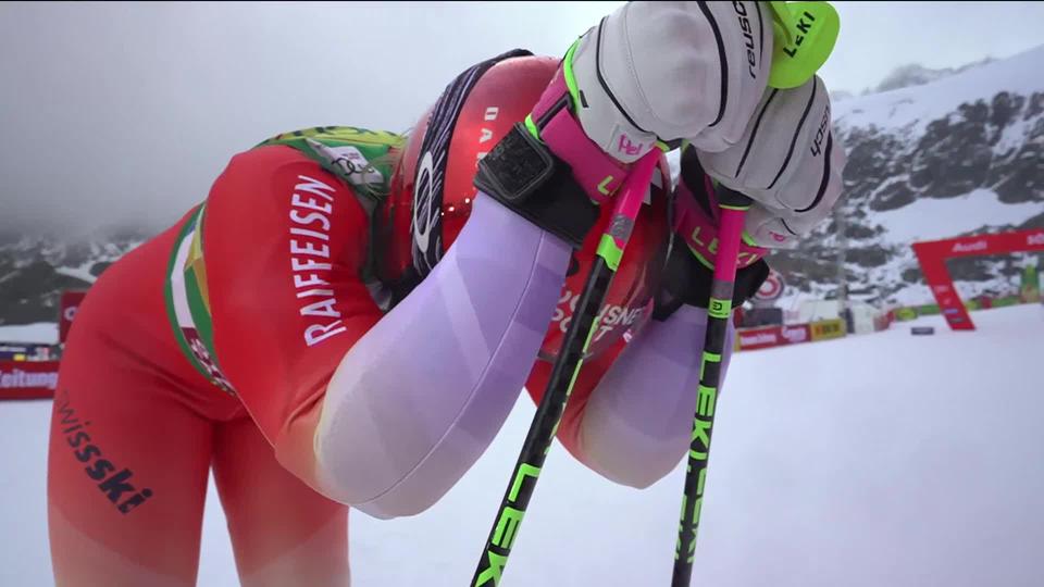 Sölden (AUT), géant dames, 1re manche: Mélanie Meillard (SUI) pas qualifiée pour la seconde manche