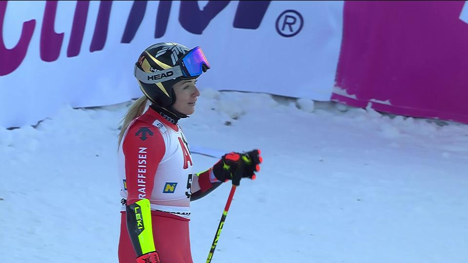 Semmering (AUT), géant dames, 2e manche: Lara Gut-Behrami (SUI) seulement 9e après une erreur rédhibitoire