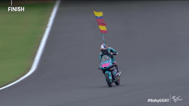 GP du Japon (#16), Moto3: David Alonso (COL) sacré champion du monde