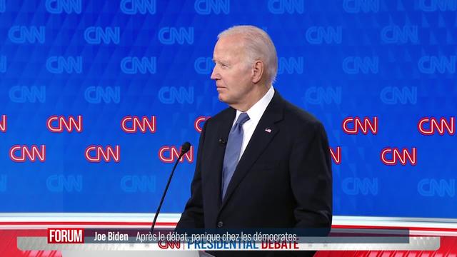La faible performance de Joe Biden lors du débat contre Donald Trump sème la panique chez les démocrates (vidéo)