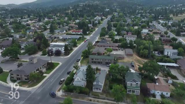 Reportage à Montana aux États-Unis. Un État rural où les batailles culturelles divisent les habitants de la région