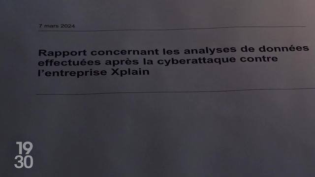 L'Office fédéral de la cybersécurité a publié son rapport sur la cyberattaque ayant visé la société Xplain en juin dernier