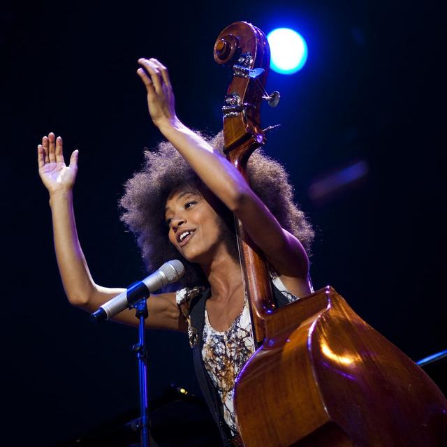 Esperanza Spalding [VALENTIN FLAURAUD / POOL / AFP (C)]