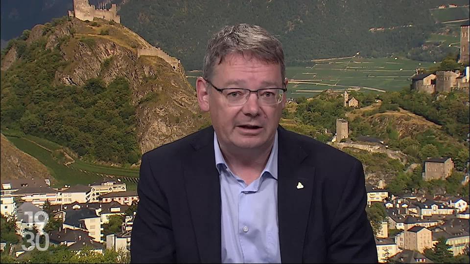 Les crues en Valais ravivent le débat sur la révision de la troisième correction du Rhône. Les propos de Franz Ruppen, président du gouvernement valaisan