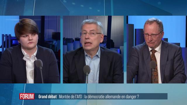 Grand débat – L’Allemagne en danger face à la montée de l’extrême droite?