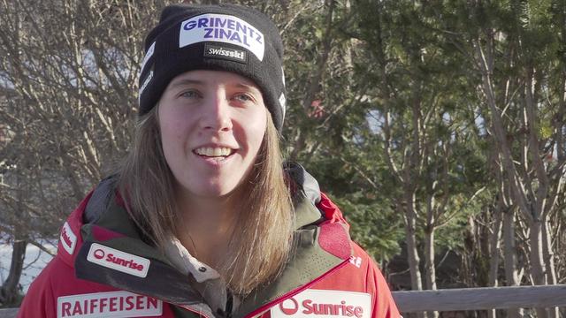 Camille Rast (SUI) se confie avant les courses de Semmering