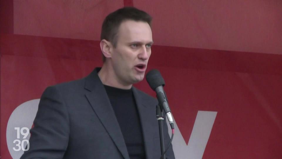 Portrait d'Alexeï Navalny, principal opposant du président Vladimir Poutine, qui est décédé vendredi à l'âge de 47 ans