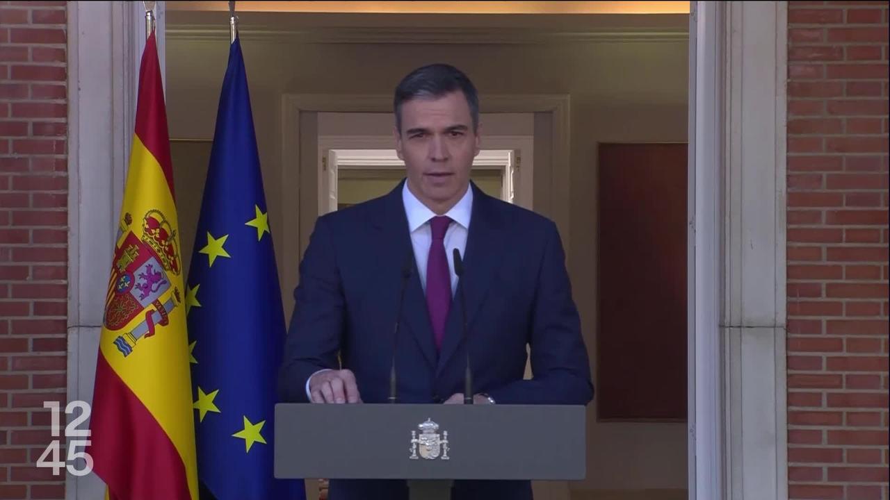 Pedro Sánchez reste au pouvoir en Espagne après avoir récemment indiqué réfléchir à son avenir politique
