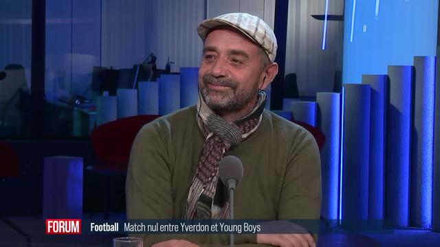 En football, match nul entre Yverdon-Sport et Young Boys: interview de Billy Warpelin