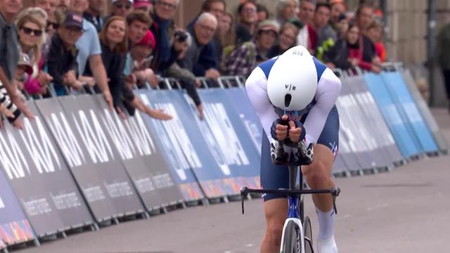 Zurich, contre-la-montre juniors messieurs: Paul Seixas (FRA) décroche l'or mondial