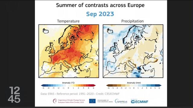 L'observatoire européen Copernicus confirme les records de chaleur enregistrés l’an dernier