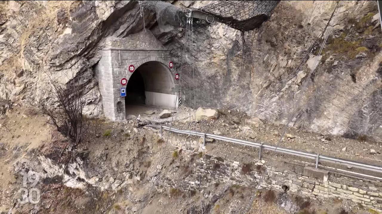 Les autorités planchent sur des solutions pour sécuriser la route qui relie Sierre au Val d’Anniviers (VS)