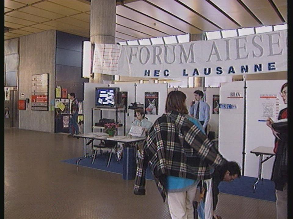 Le forum HEC à Lausanne