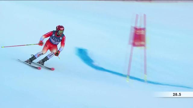 Beaver Creek (USA), géant messieurs, 1re manche: le premier passage de Loïc Meillard (SUI)