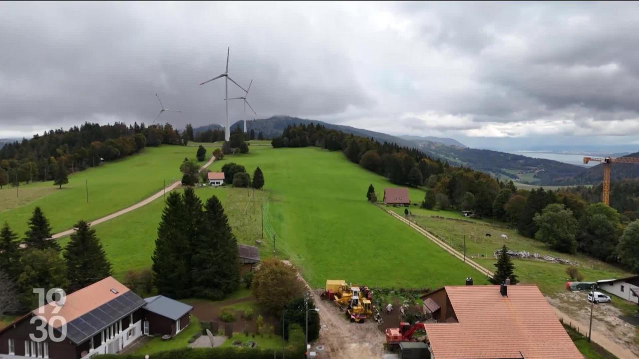 Un an après l'installation de 6 éoliennes dans la région de Sainte-Croix, les habitants restent partagés