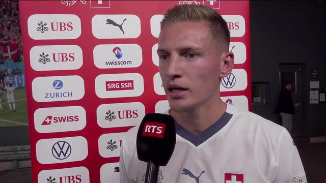 Groupe 4, Danemark – Suisse (0-2): interview de Becir Omeragic après la rencontre