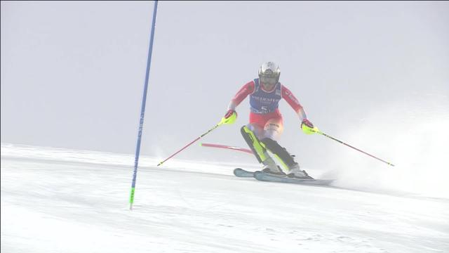 Levi (FIN), slalom dames, 1re manche: 13e rang provisoire pour Wendy Holdener (SUI)