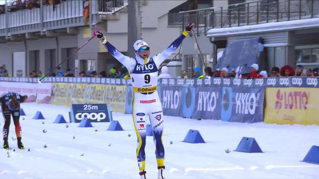 Oberhof (GER), mass start dames: victoire de Frida Karlsson (SWE)