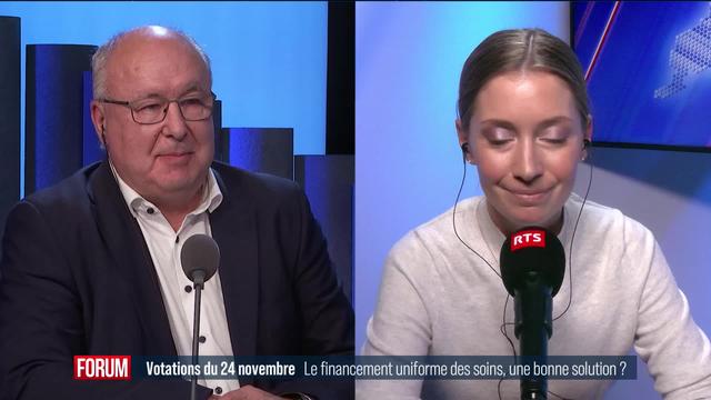 Le financement uniforme des soins, une bonne solution? Débat entre Pierre-Yves Maillard et Johanna Gapany (vidéo)