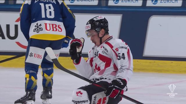 Davos (SUI), Tour préliminaire, HC Davos - Team Canada (2-6): les Grisons lourdement battus