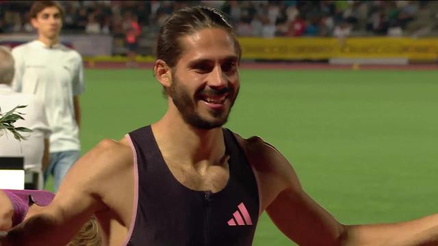 Bellinzone (SUI), finale 800m messieurs: nouveau record du meeting pour Gabriel Tual (FRA) en 1'43"98, Ramòn Wipfli (SUI) termine à une belle 8e place en 1'46"34