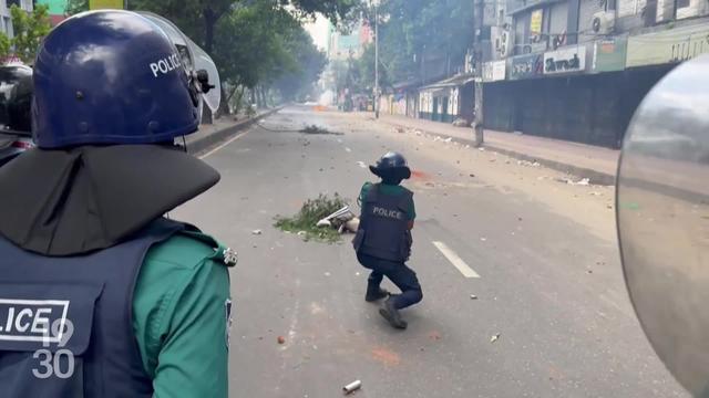 La violente répression des manifestations étudiantes plonge le Bangladesh dans le chaos