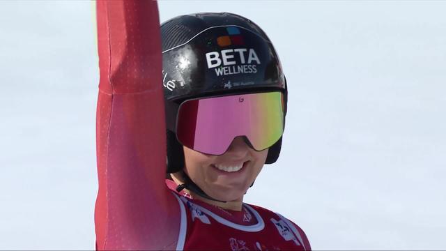 Cortina d'Ampezzo (ITA), descente dames: Stephanie Venier (AUT) s'empare de la tête