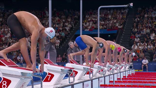 200m nage libre, séries messieurs: déception pour Djakovic (SUI) seulement 7e