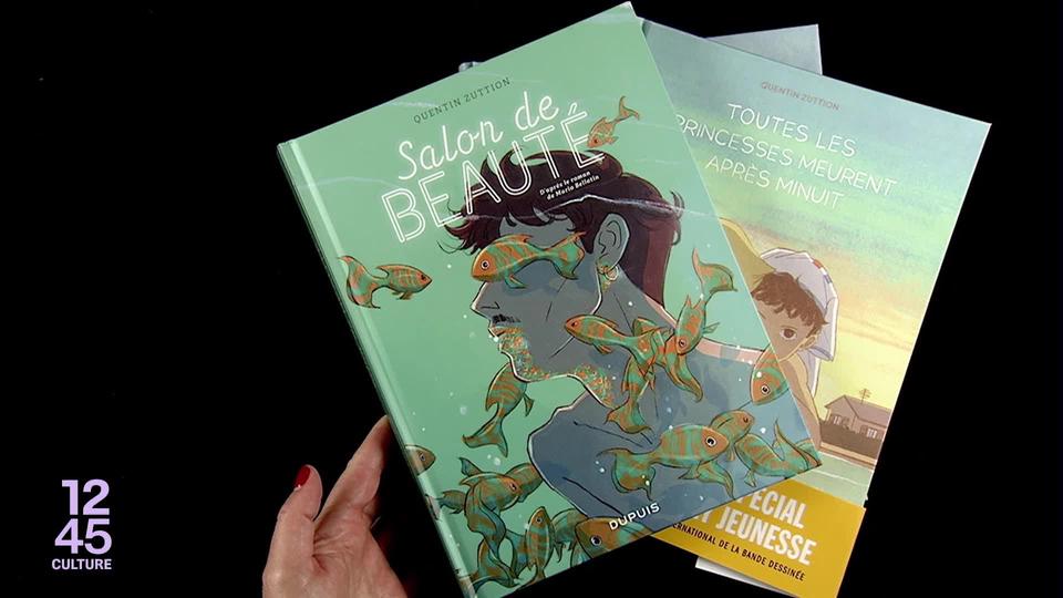 Rendez-vous Culture : Le dessinateur et scénariste français Quentin Zuttion présente sa BD « Salon de BEAUTÉ »