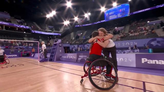 Paralympiques, badminton, petite finale simple dames: Ilaria Renggli (SUI) décroche sa première médaille en bronze