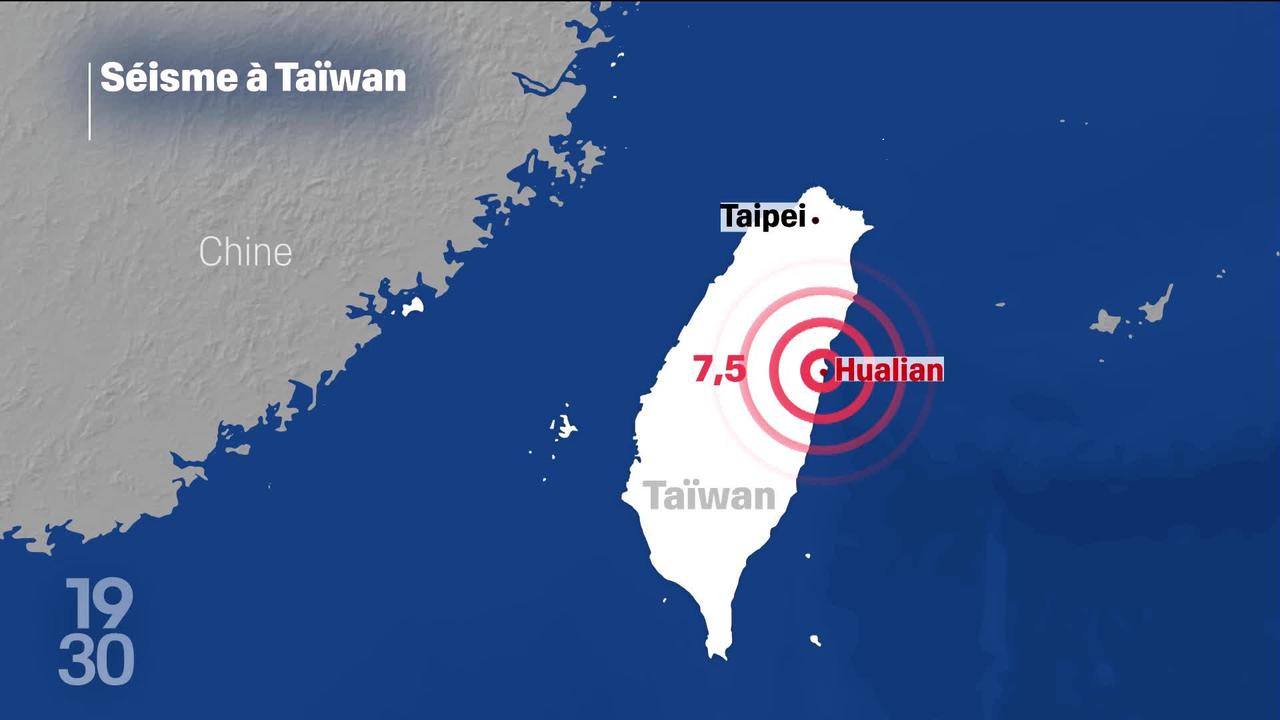 Un bilan provisoire fait état de 9 morts et plus de 1'000 blessés lors d’un important séisme à Taïwan