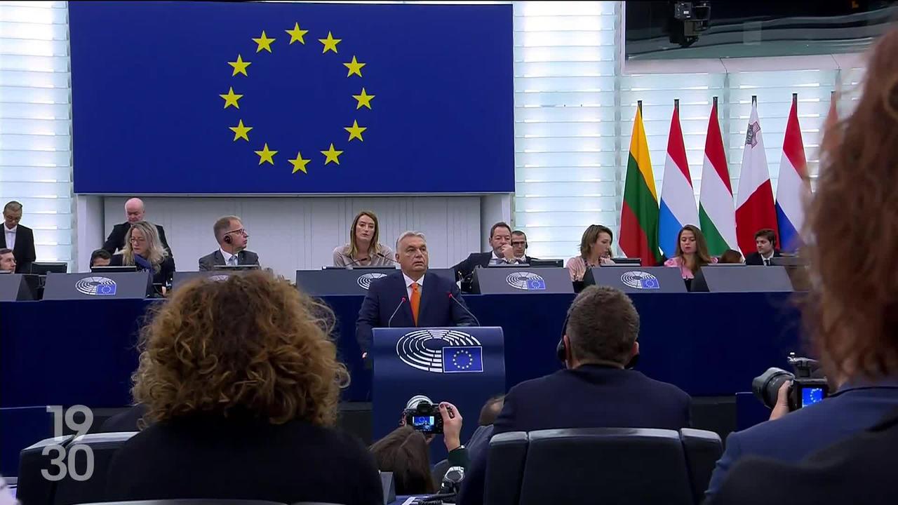 Le discours du Premier ministre hongrois Viktor Orbán pour la Présidence de l'UE a fortement divisé le Parlement européen