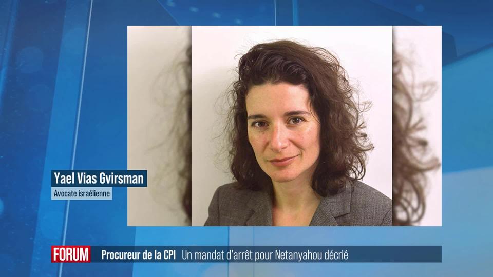 Le mandat d'arrêt contre Benyamin Netanyahu décrié en Israël: interview de Yael Vias Gvirsman