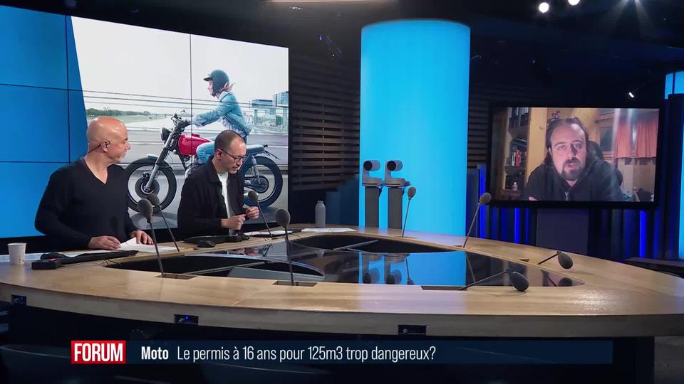 Accorde-t-on le permis de moto 125 cm3 trop tôt en Suisse? Interview d’Aristos Marcou