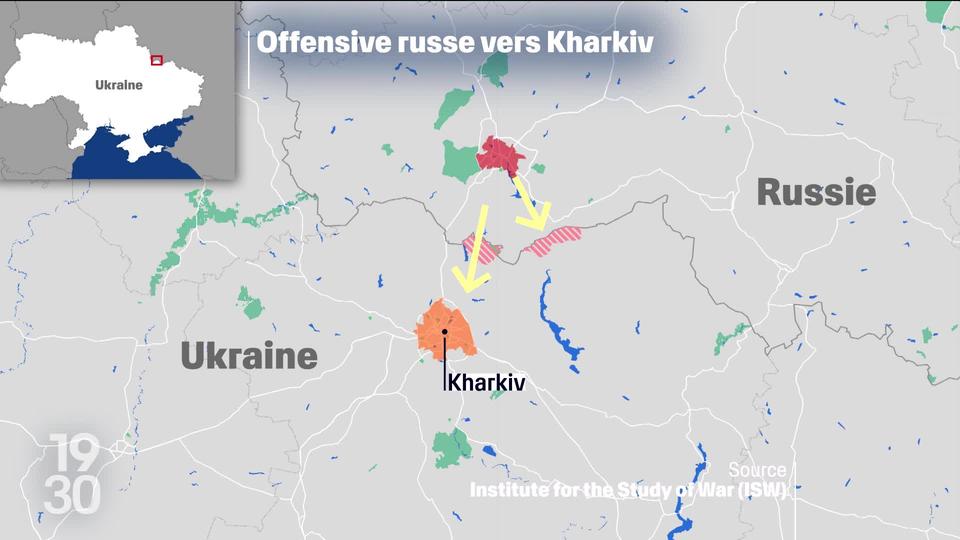 Face à l’offensive russe, des milliers d’habitants de Kharkiv abandonnent la ville