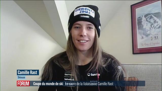 La Valaisanne Camille Rast victorieuse pour la première fois en slalom, son interview