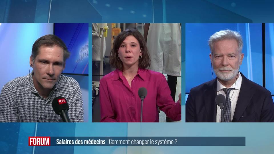 Le système de rémunération des médecins est-il dépassé? Débat entre Christoph Kaempf et Philippe Eggimann (vidéo)